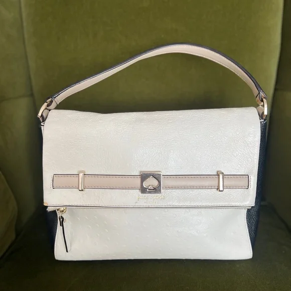 Kate Spade White and Black Women's Bag - Picture 3 of 12